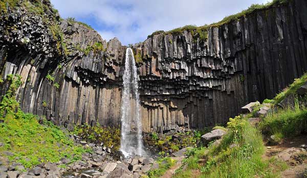 Resultado de imagen para Islandia: las cascadas de Svartifoss